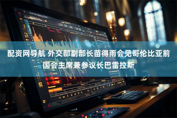 配资网导航 外交部副部长苗得雨会见哥伦比亚前国会主席兼参议长巴雷拉斯